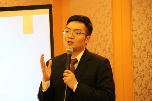亞洲台灣商會聯合總會青商會會長吳國本受邀抵日進行專題演講