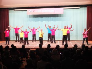 子供たちは終始笑顔で感謝を伝えた