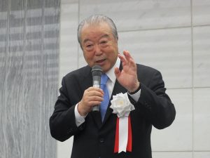 日台スポーツ・文化推進協会の松本彧彦理事長