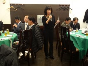 家長會長陳久美子致詞
