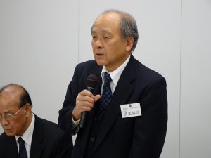 理事長代行洪勝信對羅理事長逝去表示沉痛。依規定代理理事長一職到明年5月任期期滿為止。