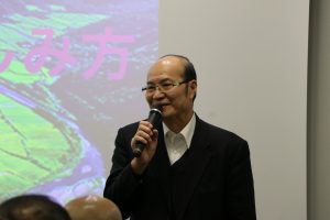 台灣文化中心主任朱文清致詞