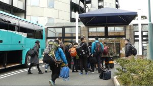 市内の景色をゆっくり見る暇もなく､空港から30分足らずでホテルに到着