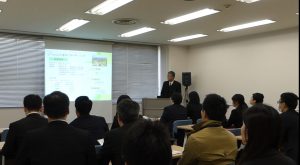 ①バイオ事業部､一木善治 部長の説明
