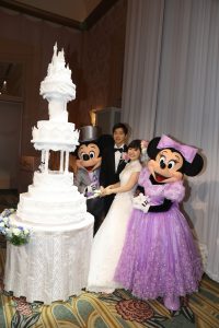 ケーキカットの様子