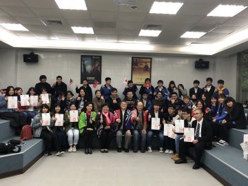 大華科大日姊妹校訪台　急救訓練與參訪在地小農