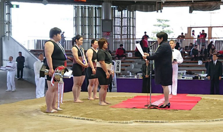 台灣女子相撲赴日競賽　勇奪歷年最佳成績
