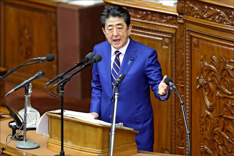 安倍：人類戰勝病毒的證明就是完整舉辦東奧