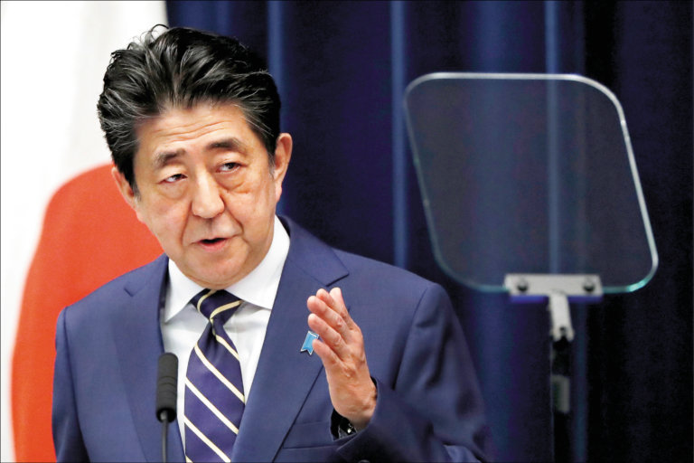 防止同時染疫 安倍與副相避免出席同場會議