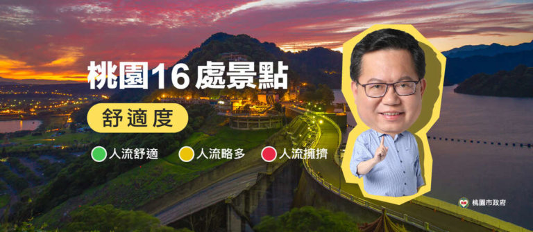 桃園推免費電子旅遊券，每組500元提振觀光旅宿產業