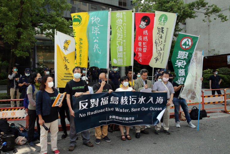 環團陳情反對福島核污水入海 盼日政府聽取意見