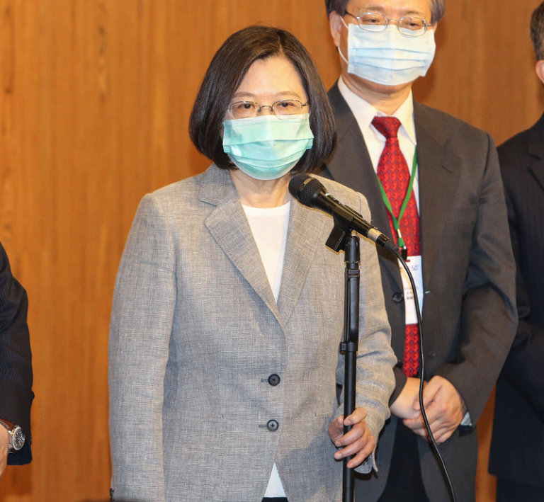 法案可決で「一国二制度の実行不可能」と表明～蔡総統