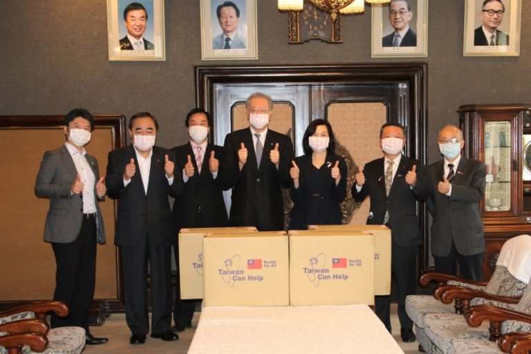 橫濱駐處捐神奈川１萬片口罩　首藤副知事盼珍惜台日情誼