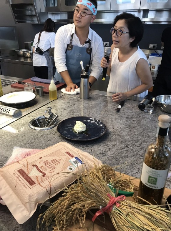 日本主廚以米入菜 大讚池上區塊鏈米不只新潮更美味