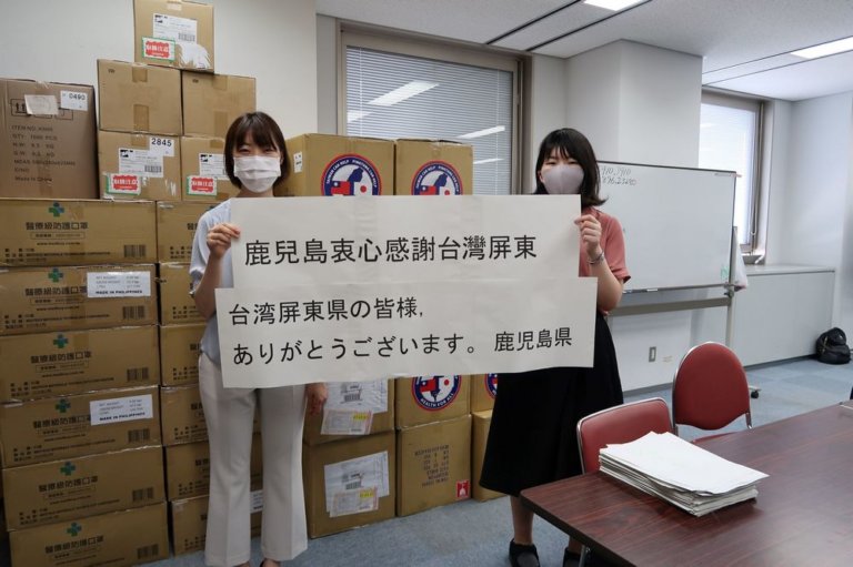 屏東默默行善捐物資　獲日媒報導肯定