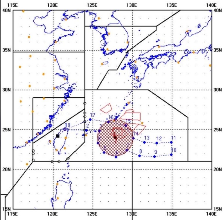 空中觀測颱風計畫 日本出資委託台灣協助