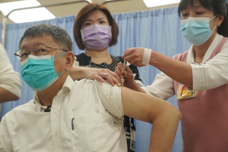 台湾のワクチン接種対象者が拡大～首長が安全性アピール