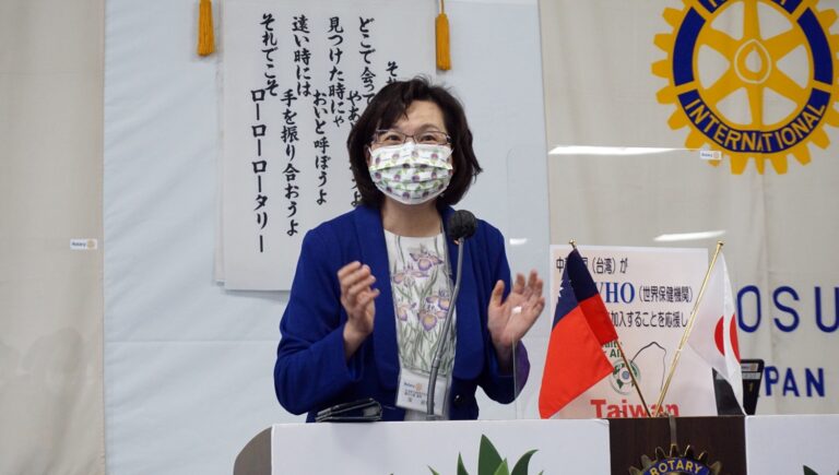 定例会に張淑玲処長が出席～講演会で「台湾のCOVID-19対策」