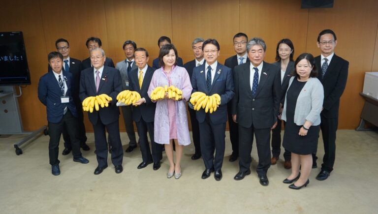 感謝奧運接待城　駐日代表謝長廷赴靜岡拜訪