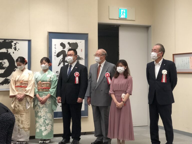 秋田県書道連盟創立60 周年記念展が開催