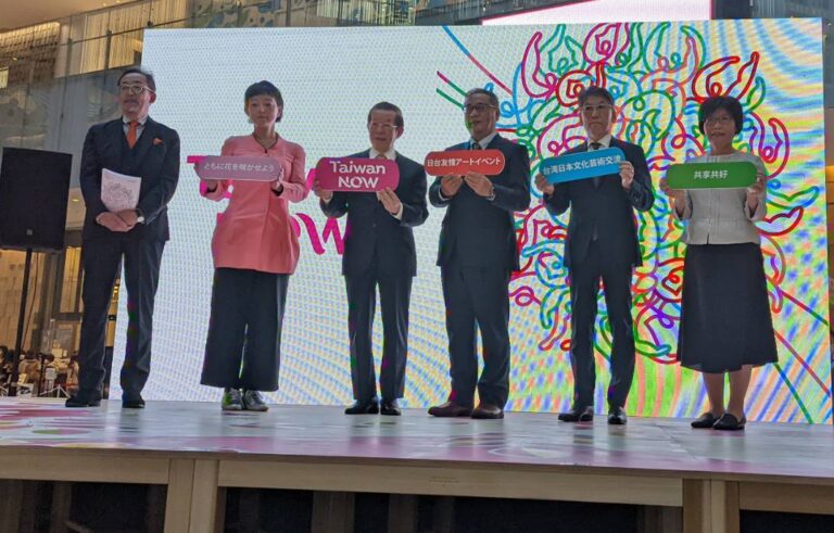 台日共創展演Taiwan NOW　綻放良善的美麗花朵