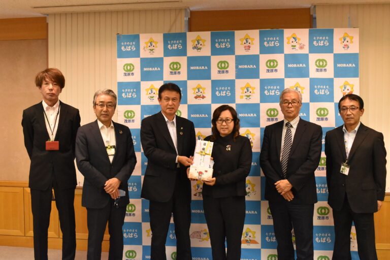 在日台企致贈茂原市口罩 盼推動日台交流