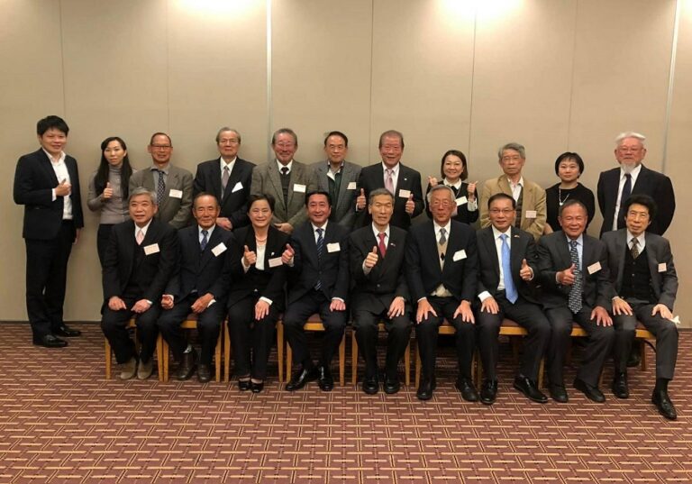 神戶華僑總會辦歡迎會　恭祝新處長向德明履新