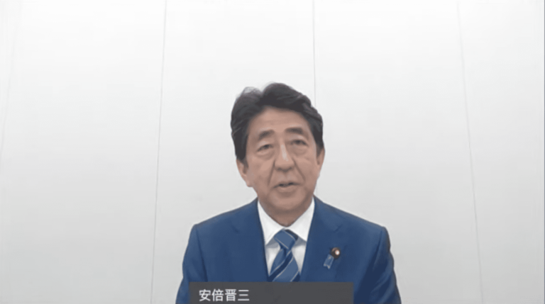 安倍談台日關係 稱「台灣有事」牽動美日同盟 期許台日深化交流