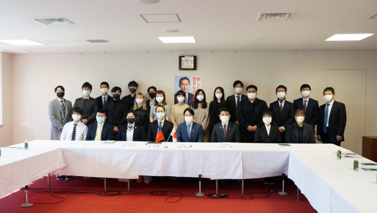 自民黨青年局意見交換會 盼留學生能與學生部交流