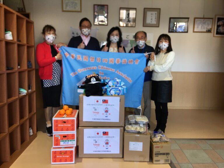 四國華僑總會除夕送溫暖　助育幼院防疫體驗過新年