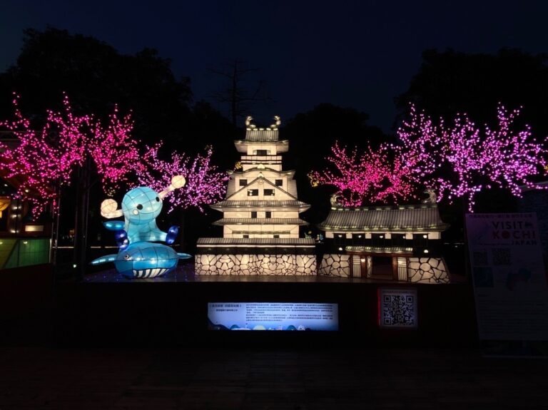 想遊日就到台灣燈會　同樂匯燈區日本花燈超吸睛