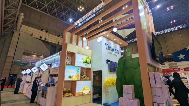 東京食品展首見冷凍釋迦　台灣業者不畏疫情赴日參展