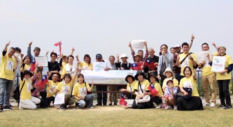 石川縣台灣華僑總會健行活動 籲各界支持台參加WHA