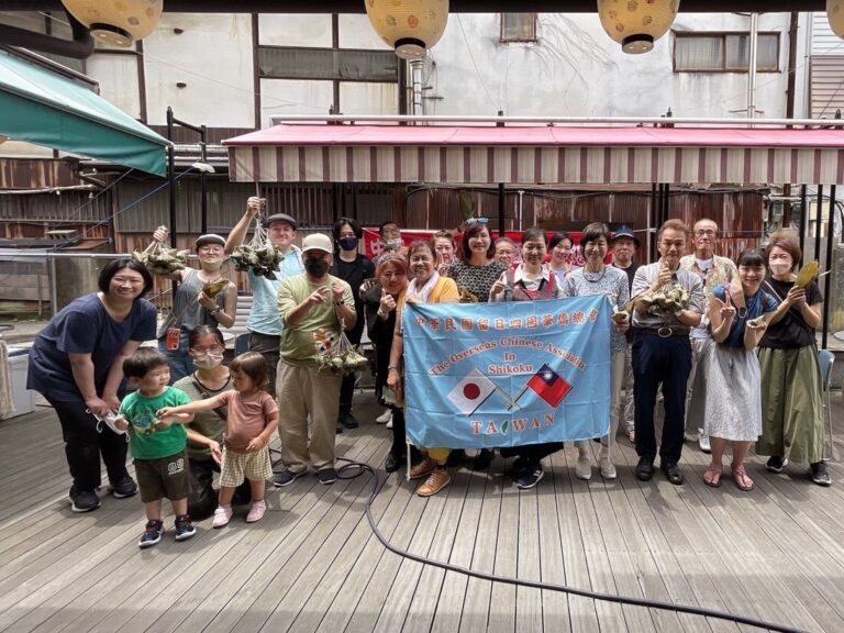 四國華僑總會包粽活動　分享台灣端午文化