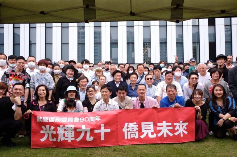 慶僑委會九十周年　日本華商總會辦烤肉大會