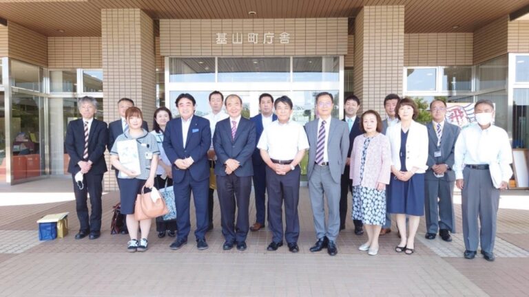 福岡辦事處長陳銘俊訪基山及三養基町　促進台日地方交流