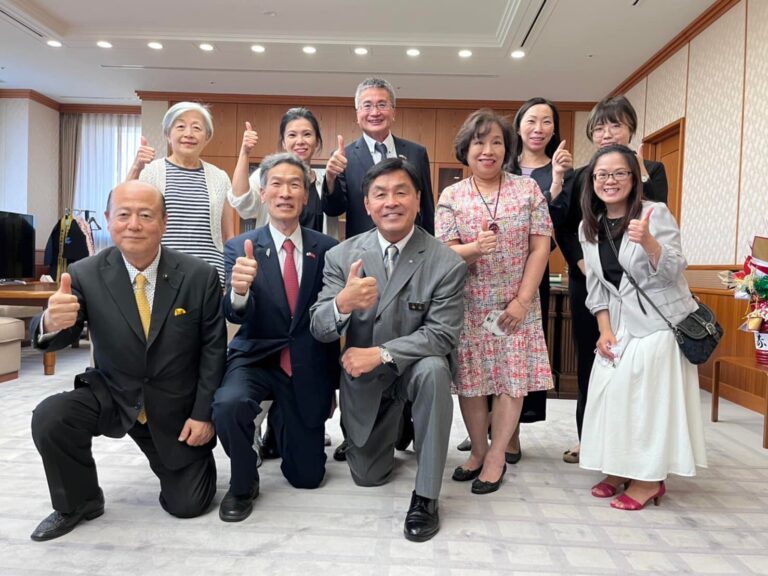 大阪辦事處長向明德訪石川　盼台北－小松航班早日重啟