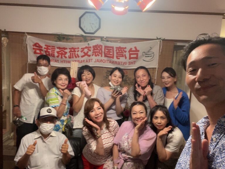 台灣國際交流茶話會料理教室　做月餅烤肉歡度中秋