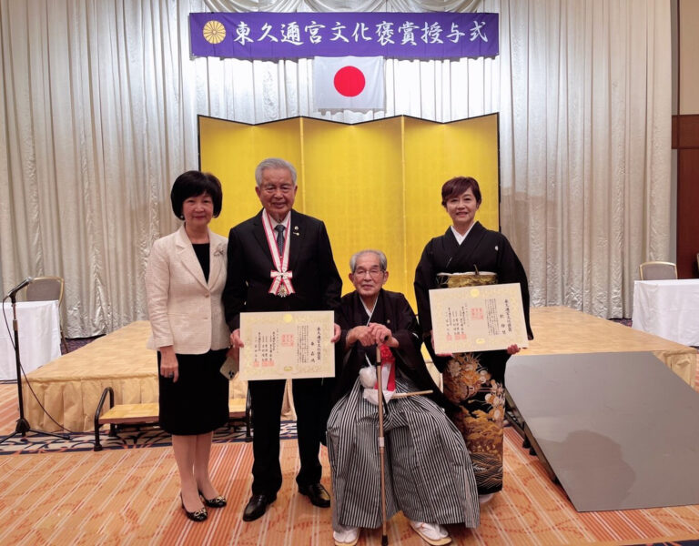 國策顧問秦嘉鴻獲東久邇宮文化褒賞　盼台日關係與和平穩定發展