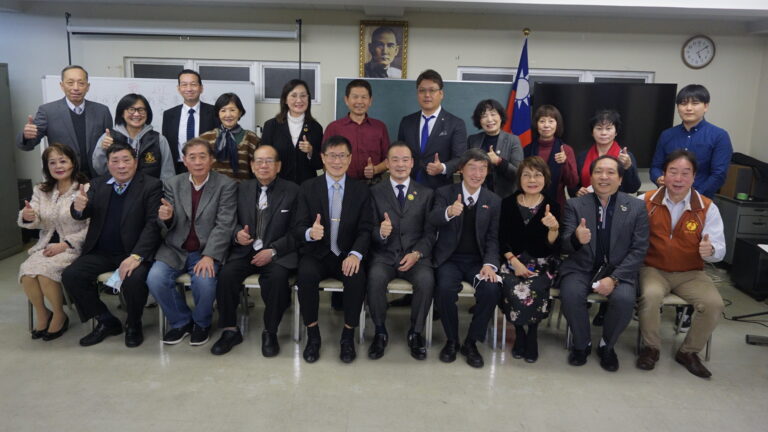 國民黨組發會副主委夏大明訪日　與僑胞交換意見