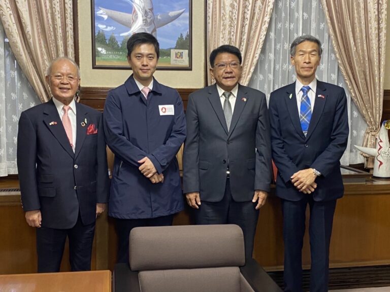 屏東縣長潘孟安訪問阪神地區促進台日交流