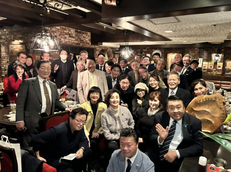 日台商務促進會舉辦新年會 會員來賓踴躍出席