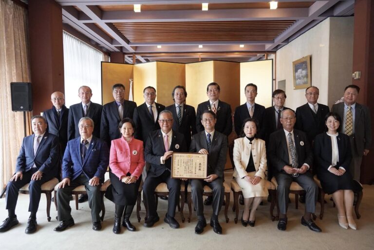 令和4年度外務大臣表彰、台湾4団体が受賞