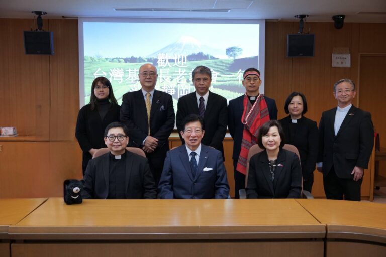 台日友好！台灣基督教長老教會拜會靜岡縣政要
