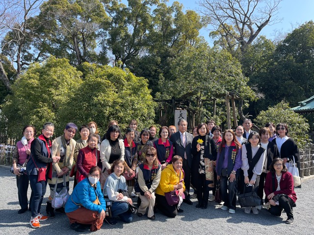 張淑玲處長與橫濱自由華僑婦女協會訪伊豆半島　促進台灣與伊豆交流