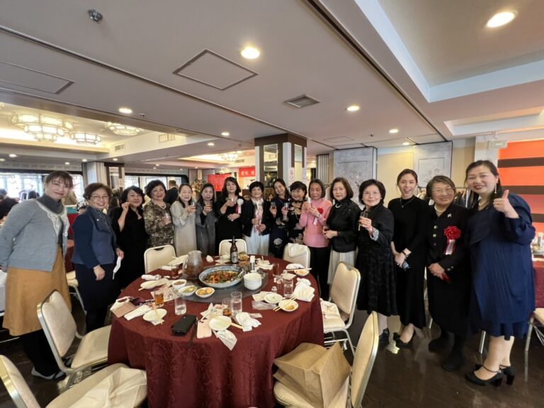 大阪中華總會婦女會睽違3年慶婦女節　120餘人到場同賀