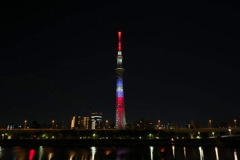 （イベント告知）東京スカイツリー、台湾国旗に染められる
