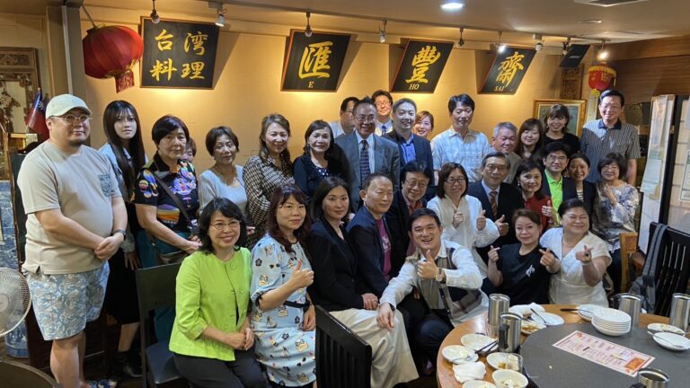 台灣新聞社辦周學佑副代表歡迎會　僑胞踴躍出席交流