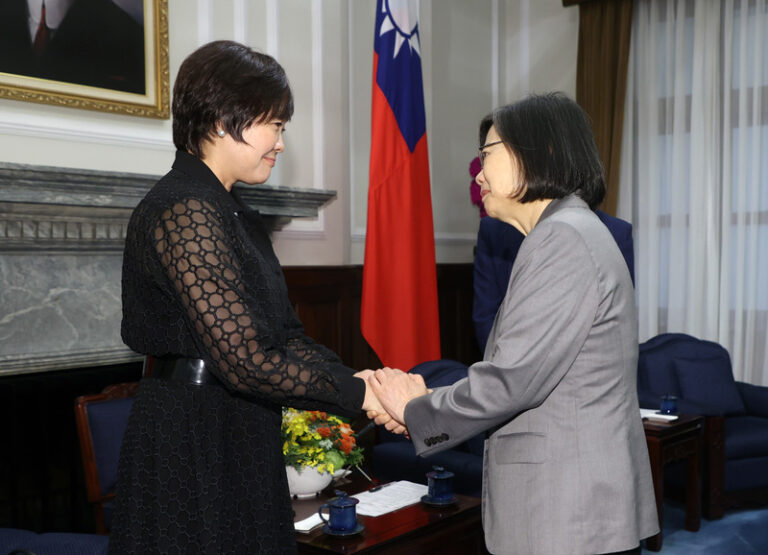 【日台交流】安倍昭恵さん、蔡総統と面会「主人の遺志継ぐ」