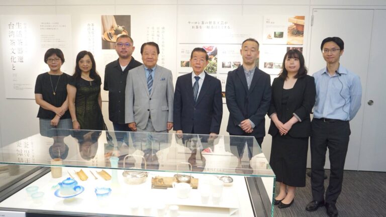 【日台友好】「台灣茶文化及生活茶器選」展覽東京登場　帶領日本民眾走入台灣茶生活